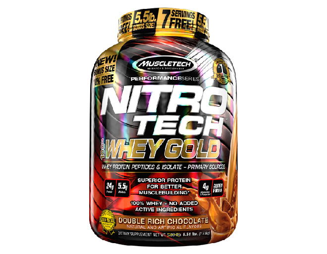 MUSCLETECH – Nitro Tech 100% Whey Gold