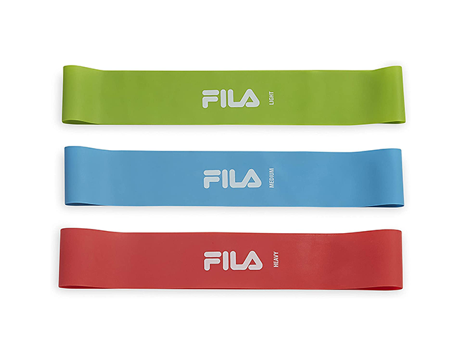 FILA Accessories Mini Band Resistance Bands Kit | 3-Pack
