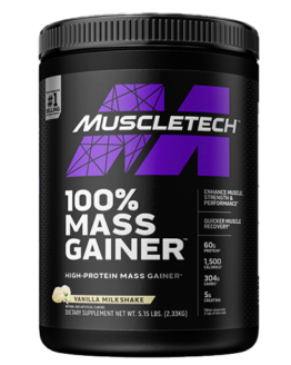 MuscleTech 100% Mass Gainer - Premium Weight Gaine