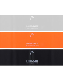 HEAD FITNESS 3-PACK LOOPED RESISTANCE BANDS
