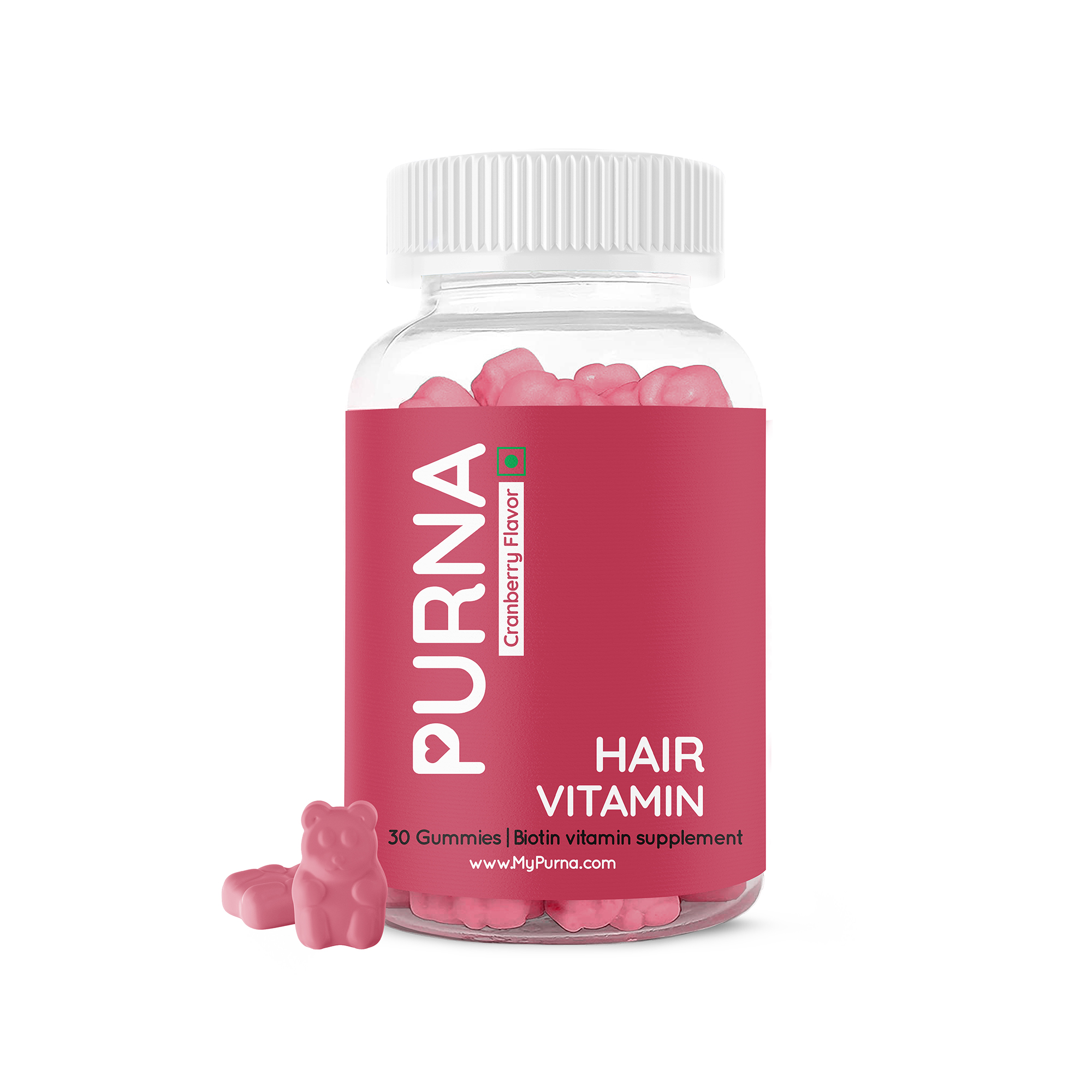 Purna Hair Vitamin Cranberry