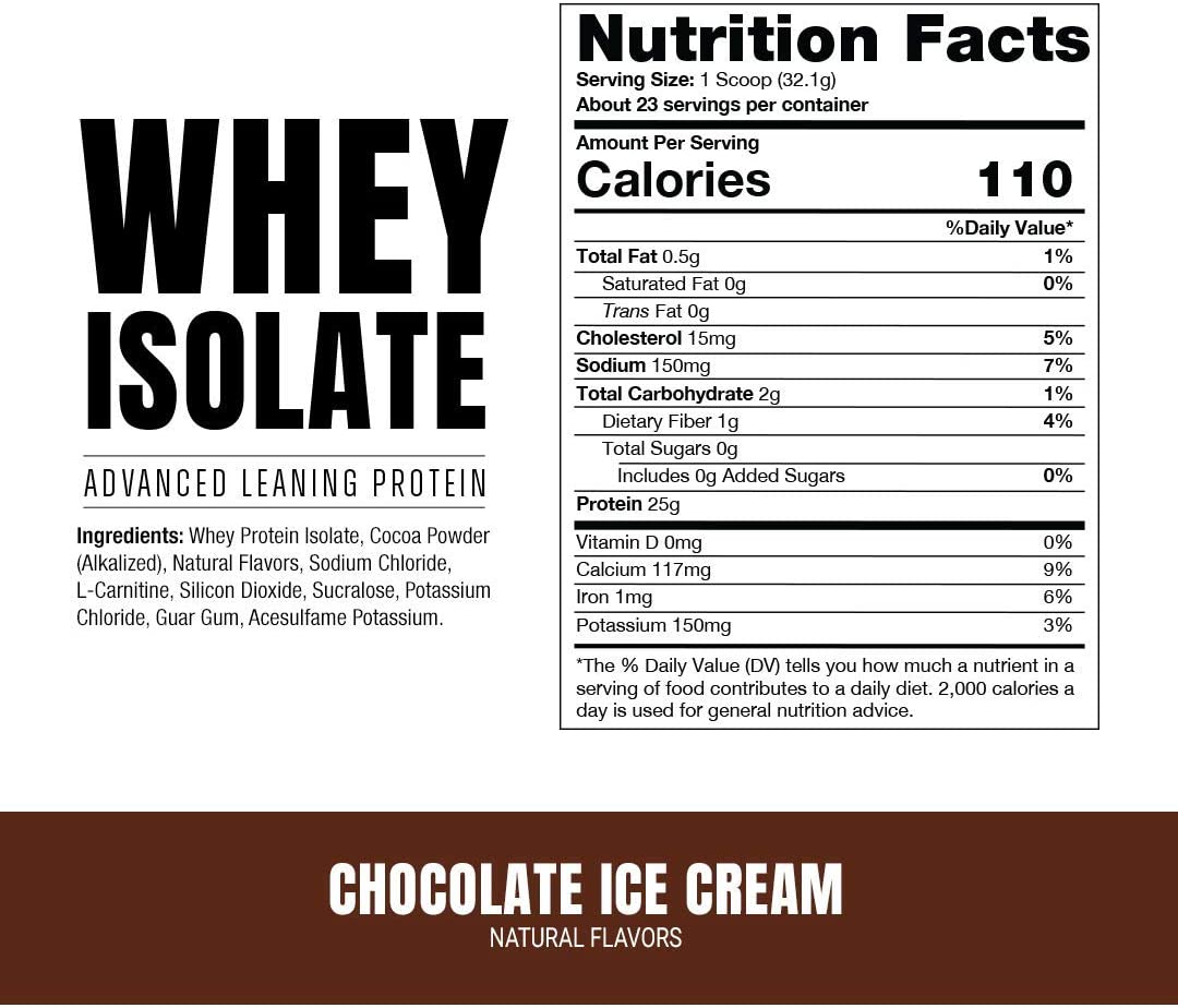 PROSUPPS WHEY ISOLATE 23/24 SERVINGS