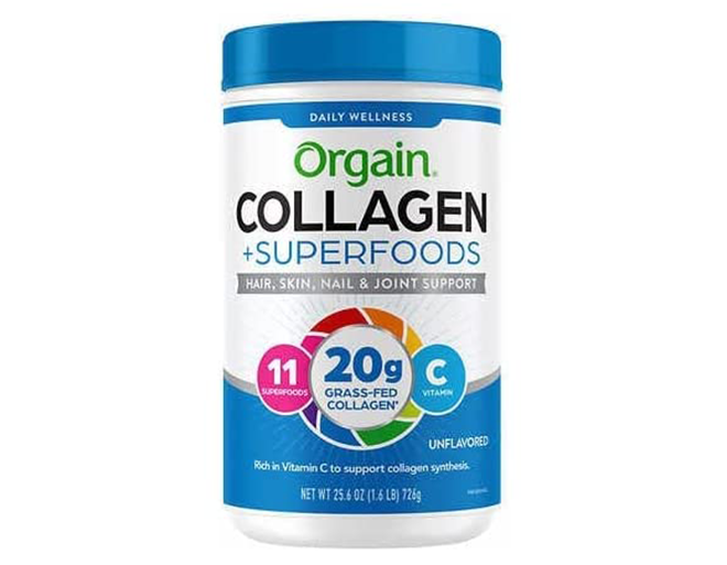 Orgain Collagen + Superfoods, Unflavored (1.6 Pound)