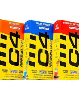 C4 Performance Energy Powder Mix Frozen Bombsicle, 8 Pack